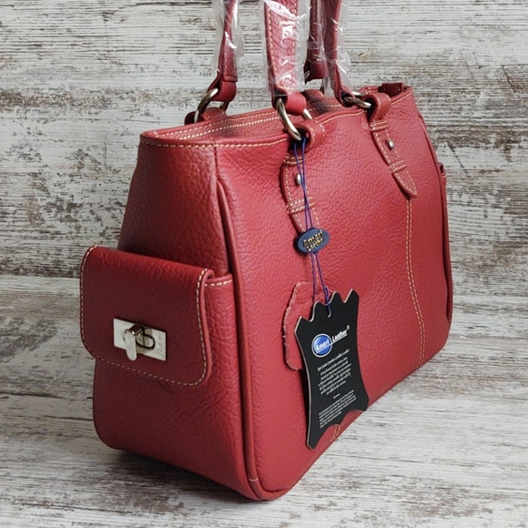 AmeriLeather Bags Nwt Amerileather Top Grain Leather Bag Poshmark